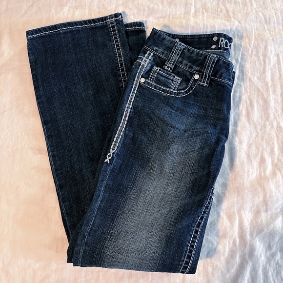 Rock & Roll Cowgirl Flare Jeans - Picture 2 of 3